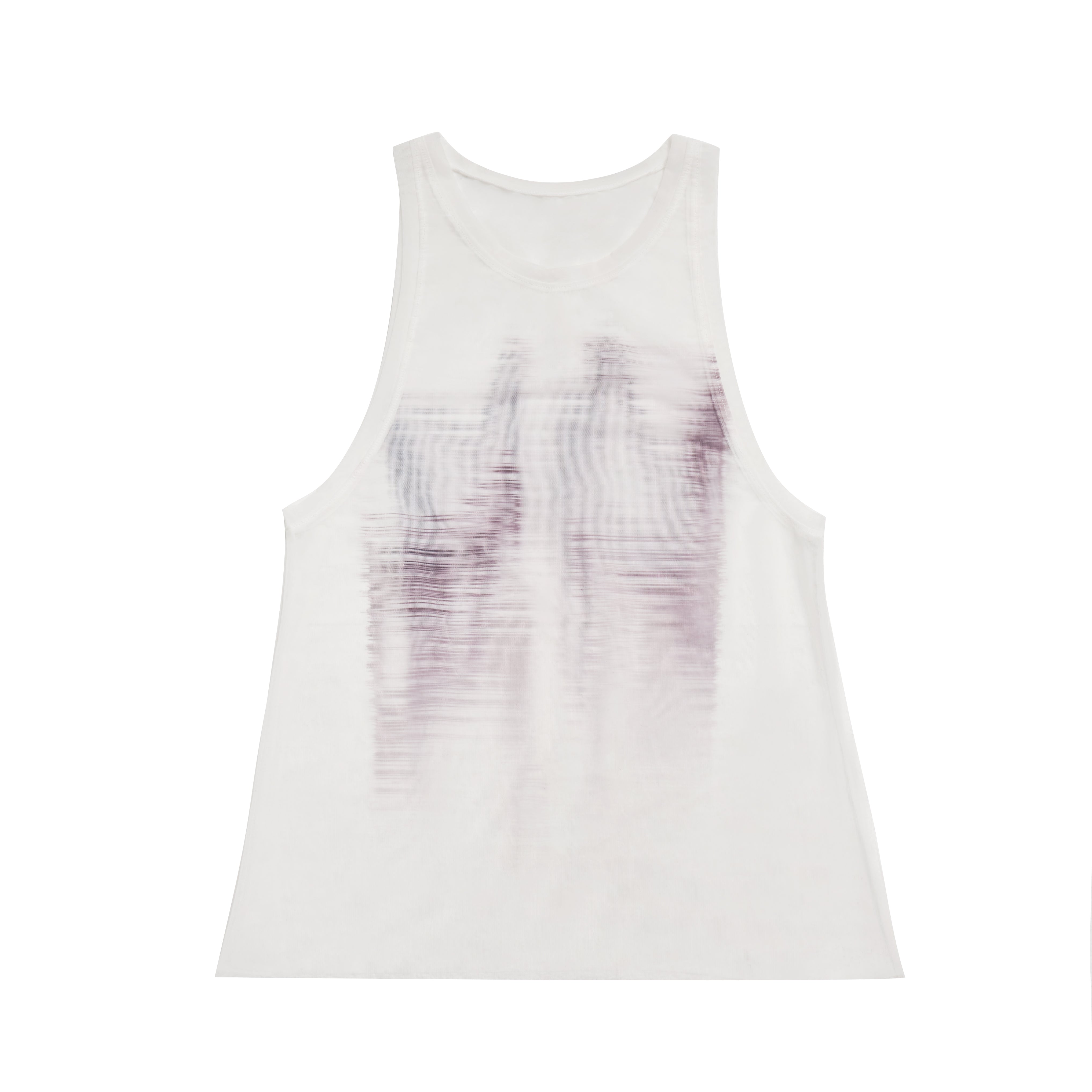 【Future Women:X-ray Collection】See -through T-Shirt - WHITE