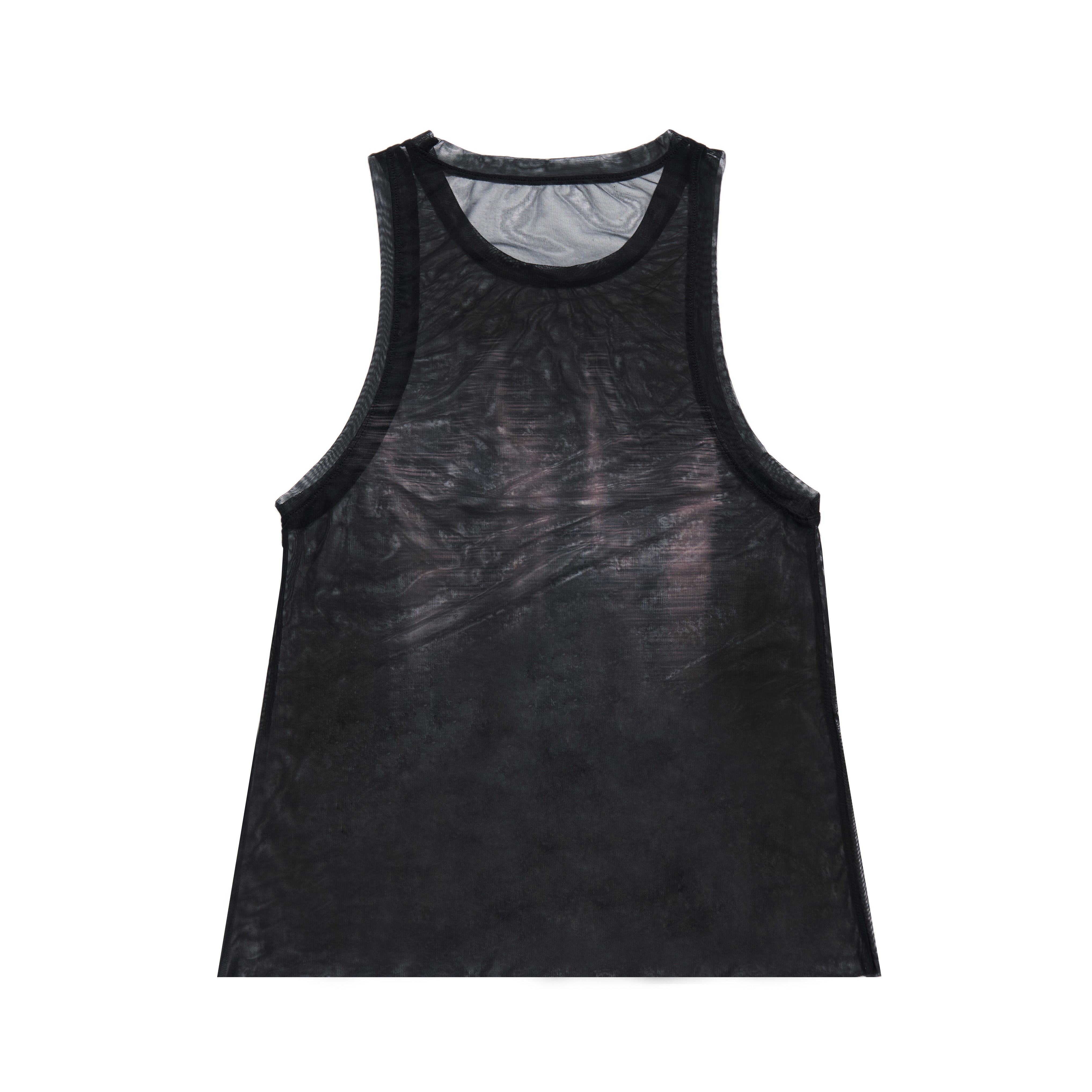 【Future Women:X-ray Collection】See -through T-Shirt - BLACK