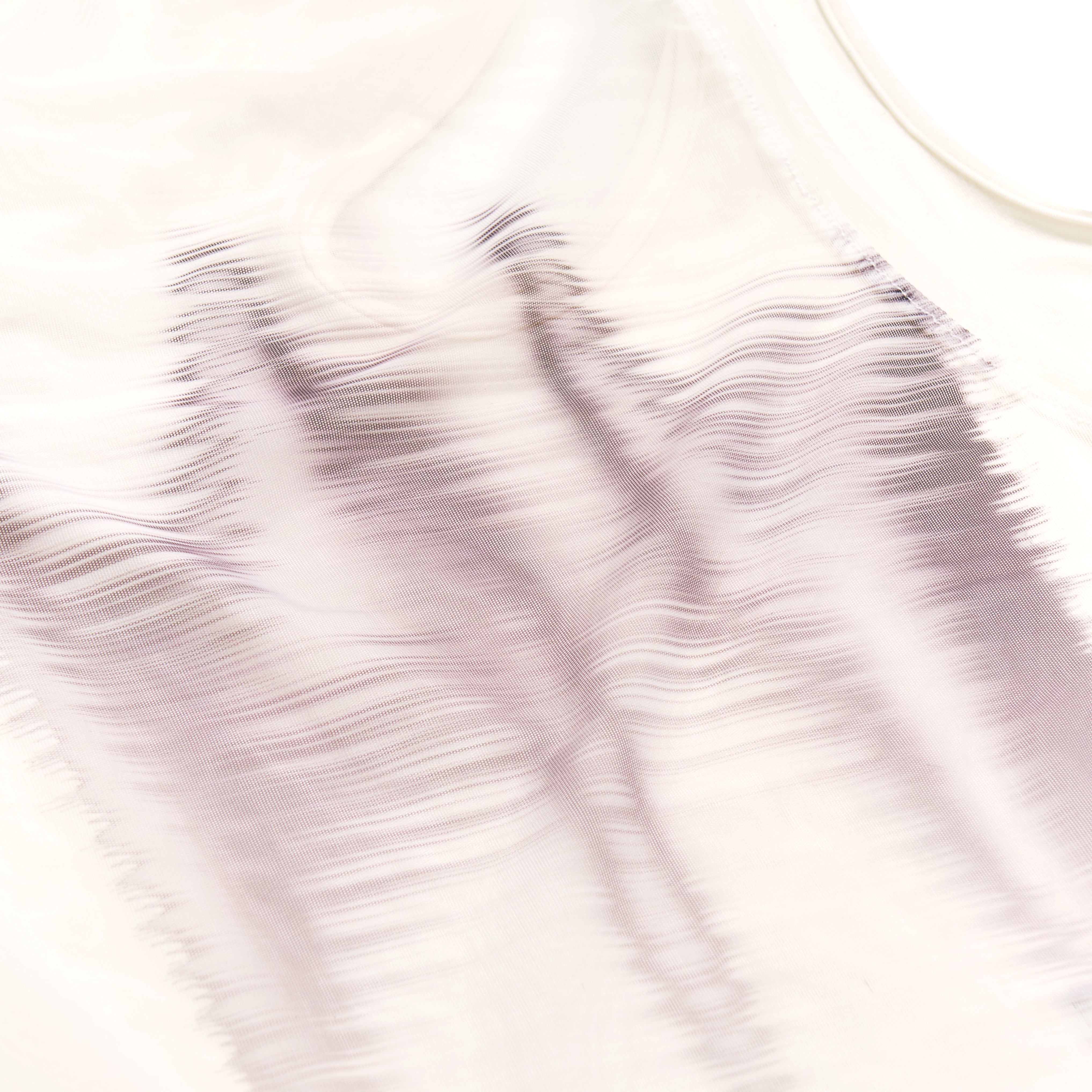 【Future Women:X-ray Collection】See -through T-Shirt - WHITE