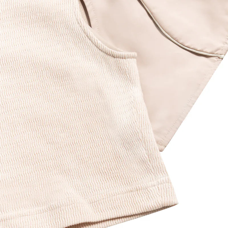 【Urban Cyber Collection】Futuristic Ribbed Collar Patchwork Polo Shirt - KAKHI