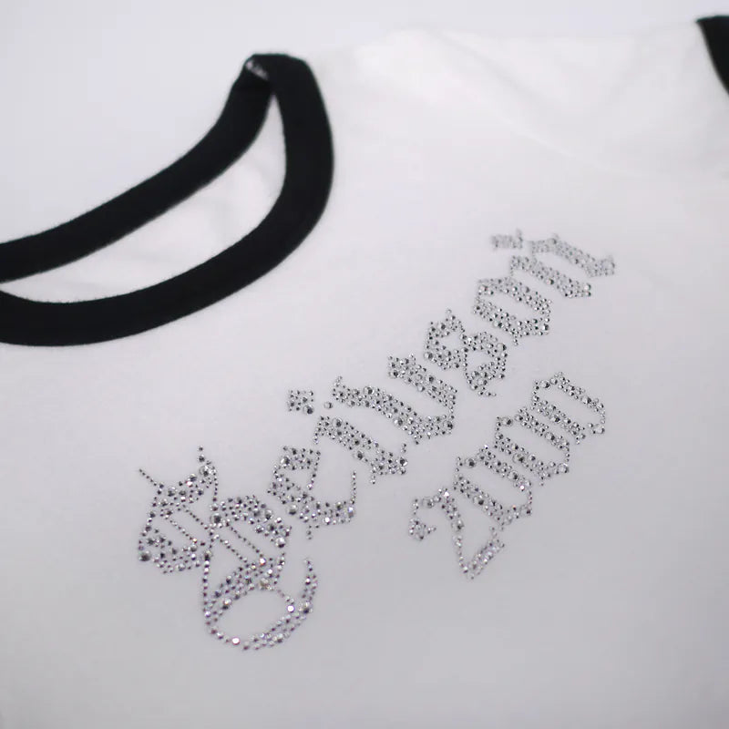 【Seivson 2000 Diamond Collection】Logo T-Shirt - WHITE