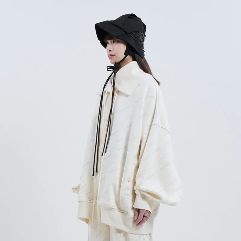 【Seivson FUTURE CYBER SPORTSWEAR COLLECTION 】COAT -WHITE