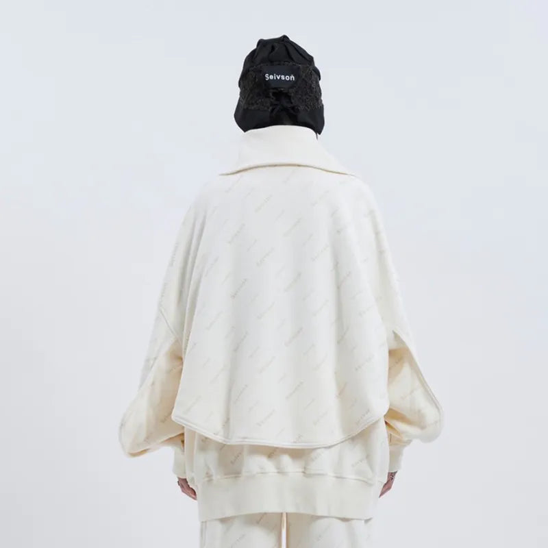 【Seivson FUTURE CYBER SPORTSWEAR COLLECTION 】COAT -WHITE