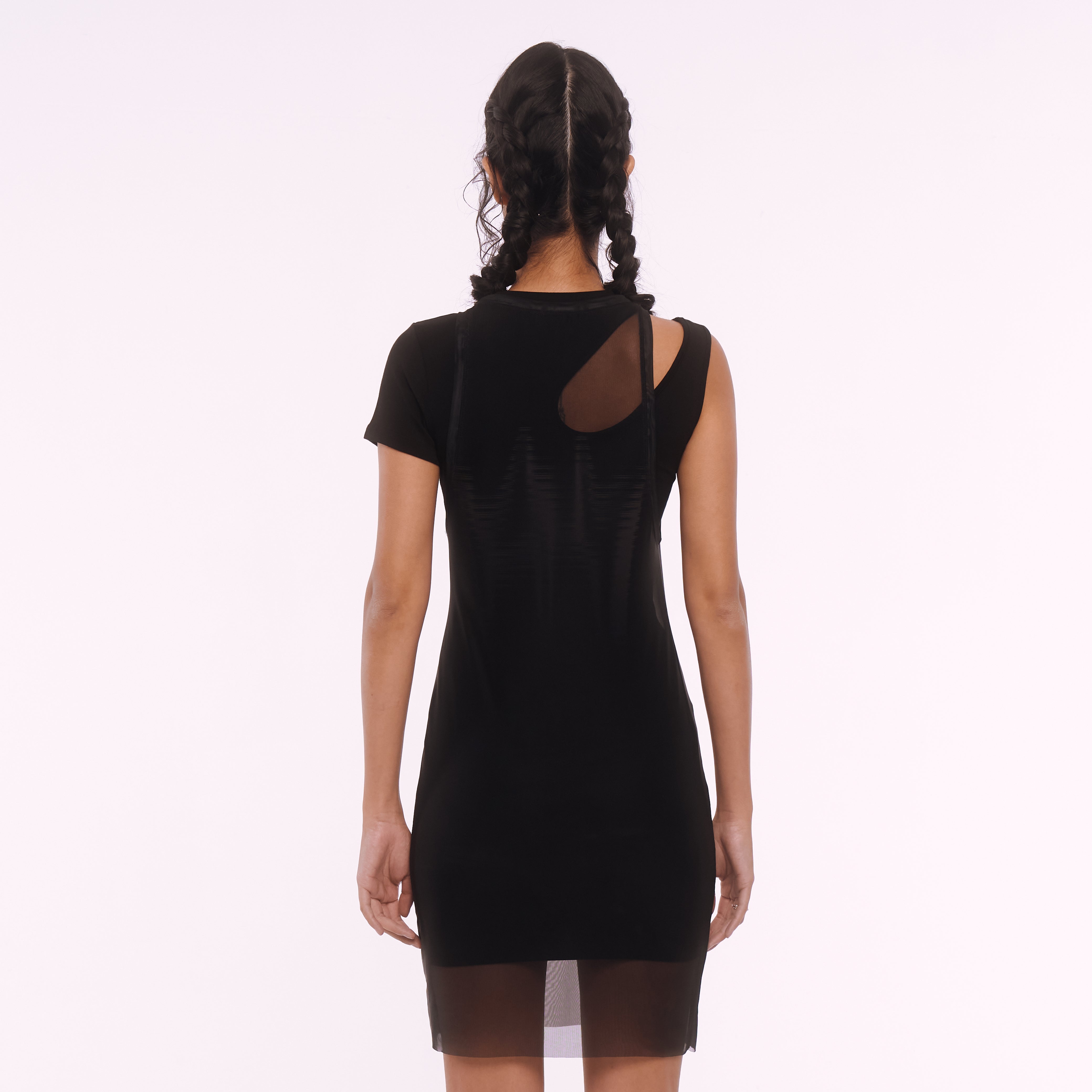 【Future Women：X-ray Collection】See -through Dress - BLACK