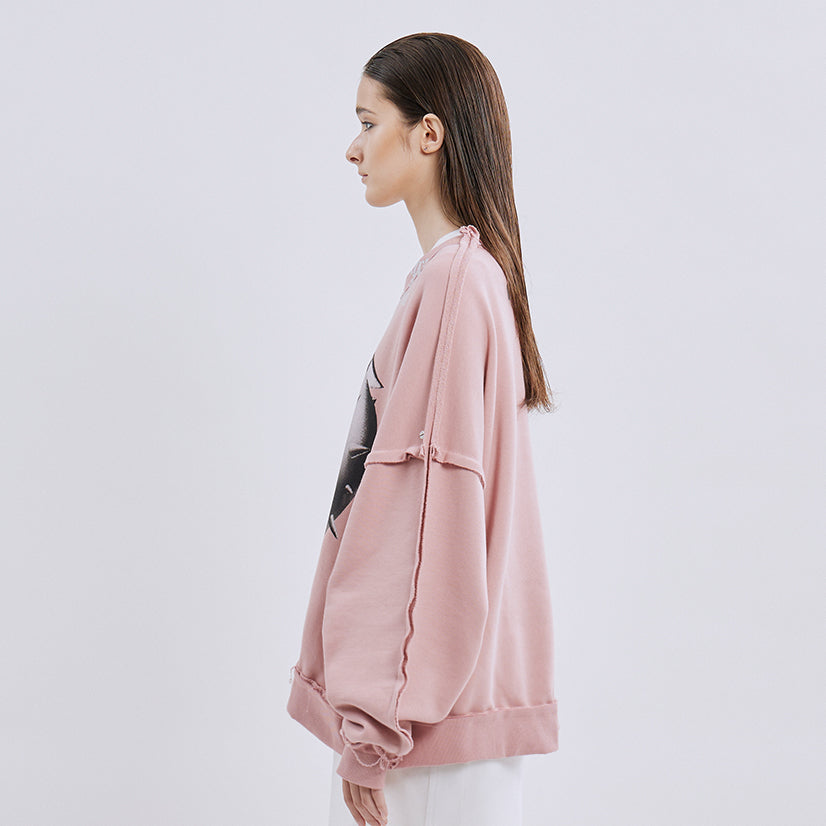 【 Seivson X 三上悠亜 SCREW PEACH COLLECTION 】SCREW PEACH COLLECTION TOP -PINK