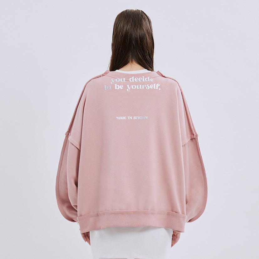 【 Seivson X 三上悠亜 SCREW PEACH COLLECTION 】SCREW PEACH COLLECTION TOP -PINK