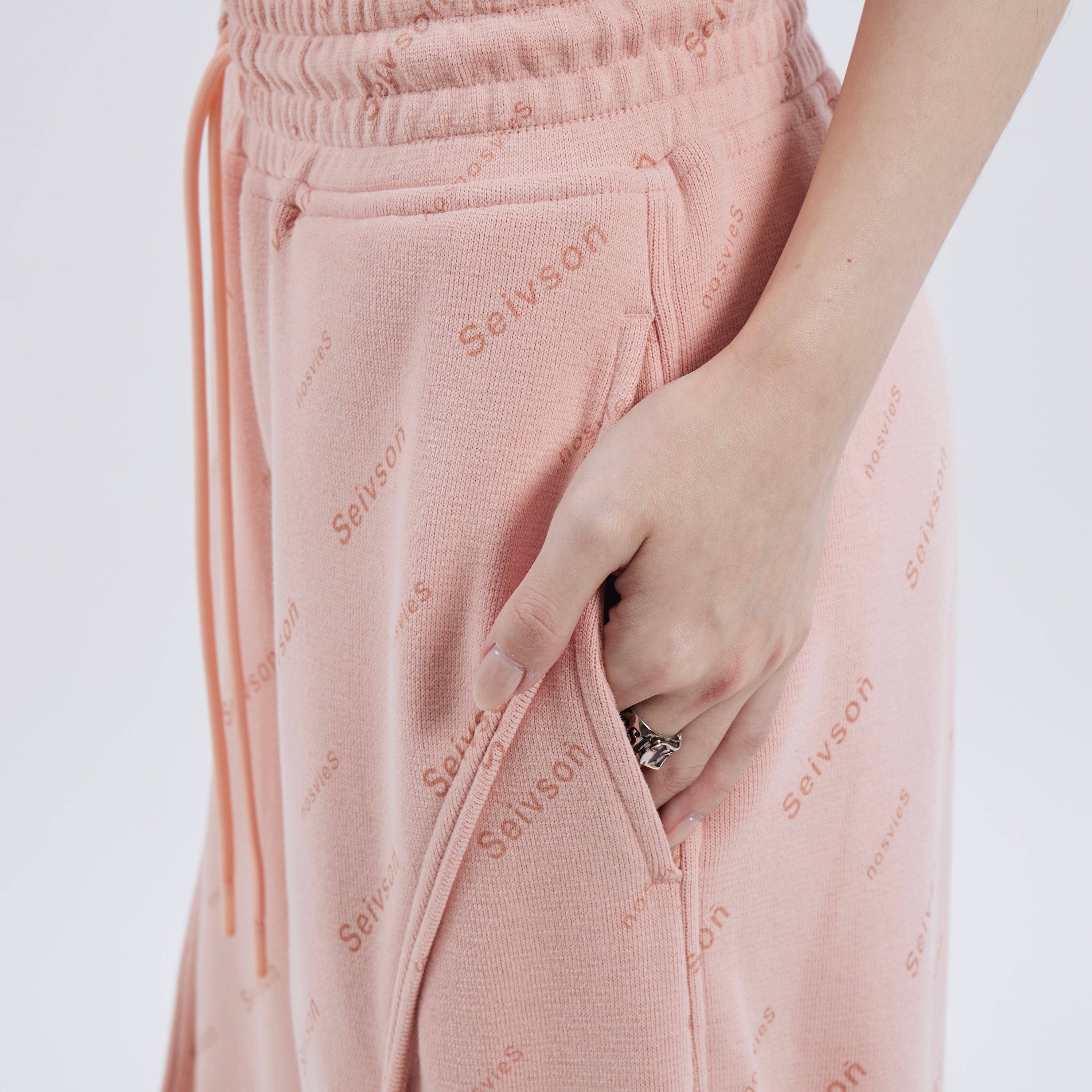 【Seivson  FUTURE CYBER SPORTSWEAR COLLECTION 】 PANTS  -PINK