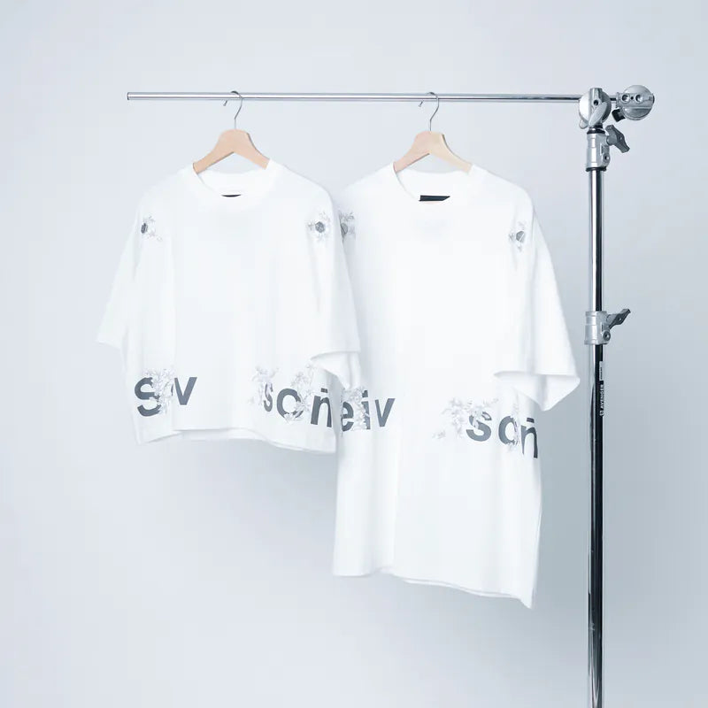 【Seivson JAPAN “さくら 桜 ” 】限定ショート丈T-shirt - WHITE