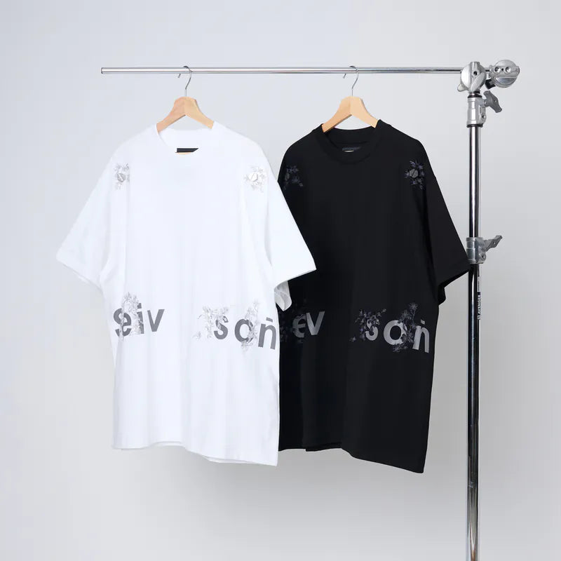 【Seivson JAPAN “さくら 桜 ” 】限定ロング丈T-Shirt  - WHITE