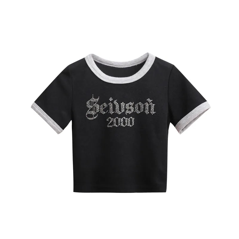 【Seivson 2000 Diamond Collection】Logo T-Shirt - BLACK