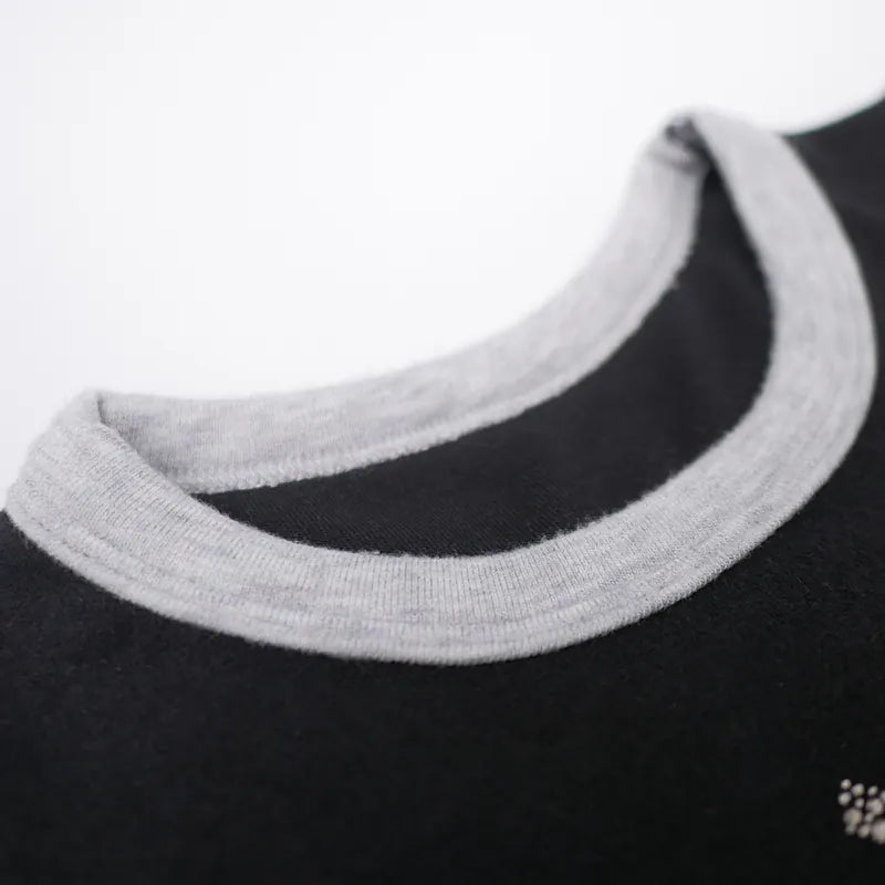 【Seivson 2000 Diamond Collection】Logo T-Shirt - BLACK