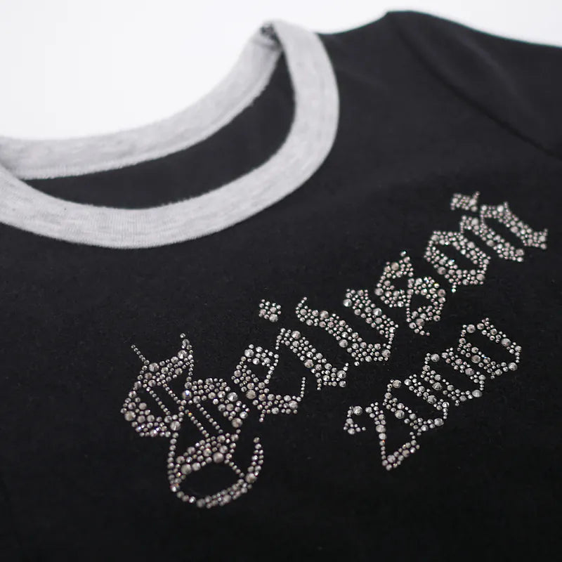 【Seivson 2000 Diamond Collection】Logo T-Shirt - BLACK