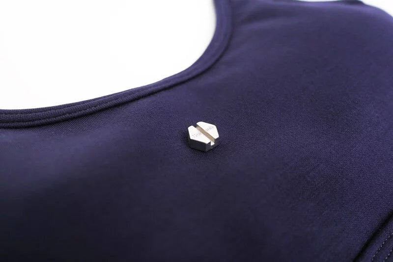 【Seivson 2023SS 】厚手2mmスポーツトップス -NAVY BLUE