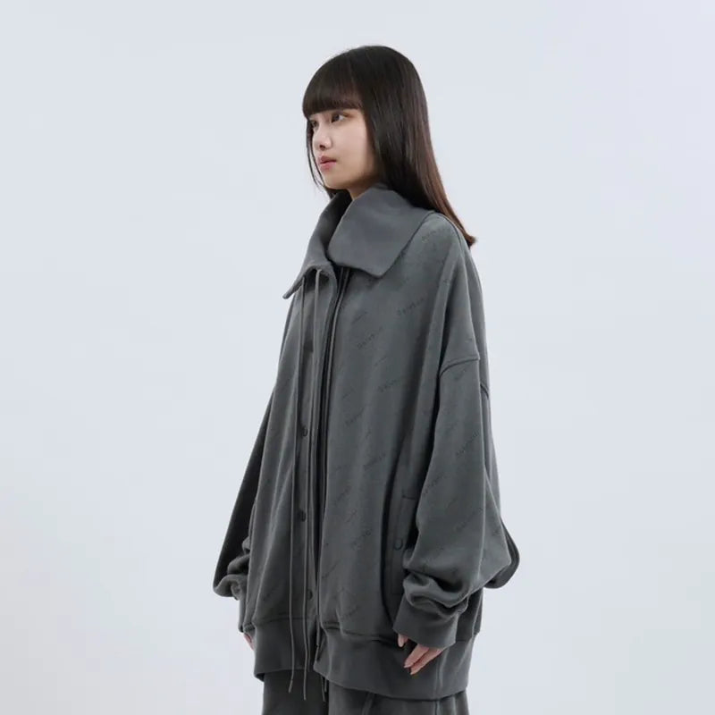 【Seivson  FUTURE CYBER SPORTSWEAR COLLECTION 】COAT - GREY