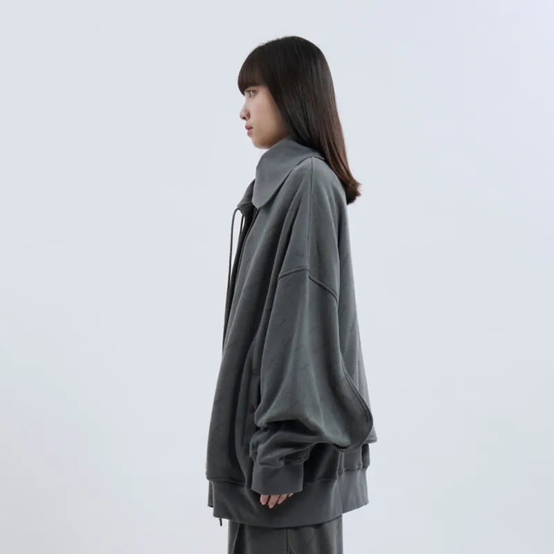 【Seivson  FUTURE CYBER SPORTSWEAR COLLECTION 】COAT - GREY