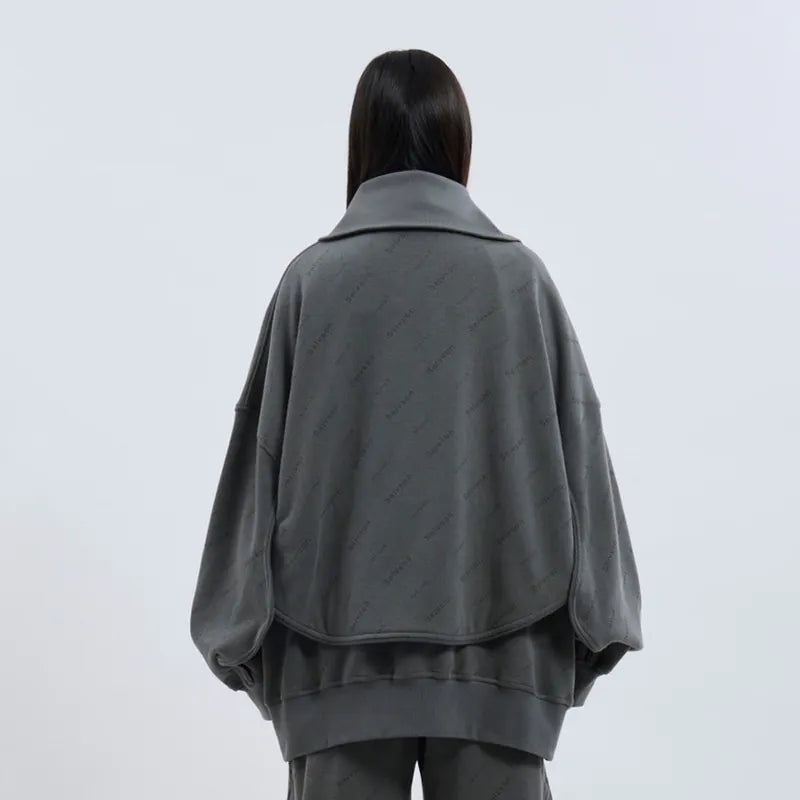 【Seivson  FUTURE CYBER SPORTSWEAR COLLECTION 】COAT - GREY