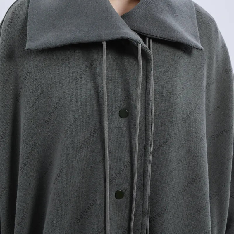 【Seivson  FUTURE CYBER SPORTSWEAR COLLECTION 】COAT - GREY