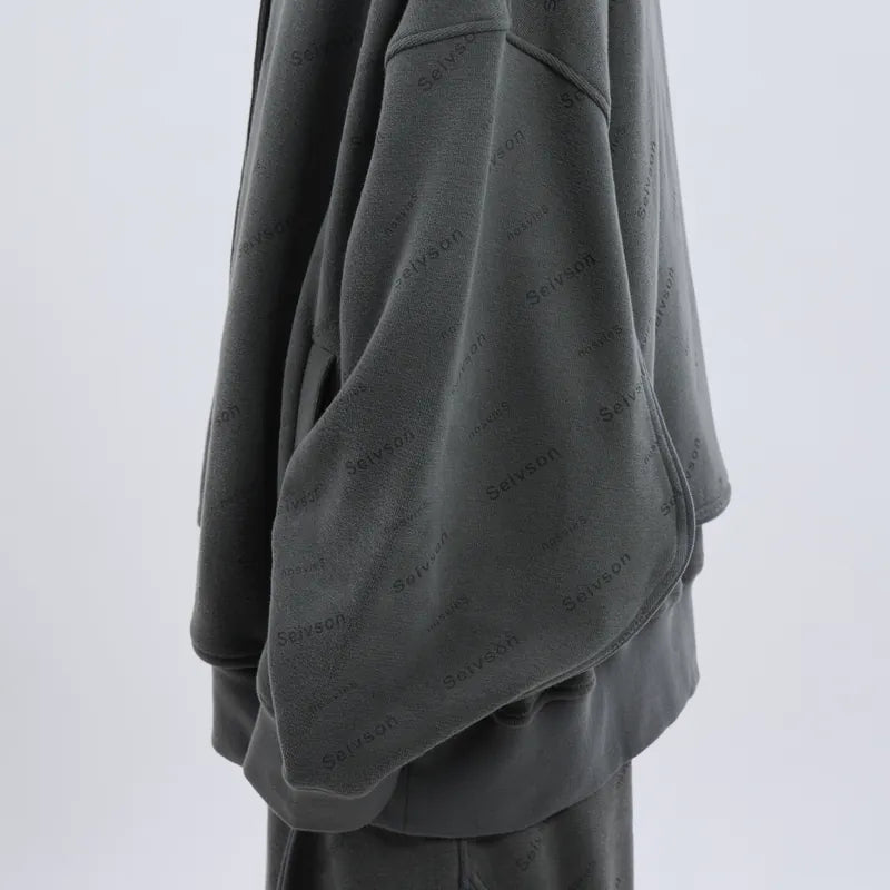 【Seivson  FUTURE CYBER SPORTSWEAR COLLECTION 】COAT - GREY