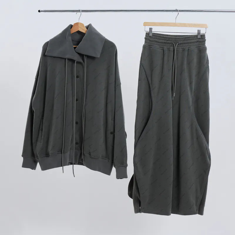 【Seivson  FUTURE CYBER SPORTSWEAR COLLECTION 】COAT - GREY