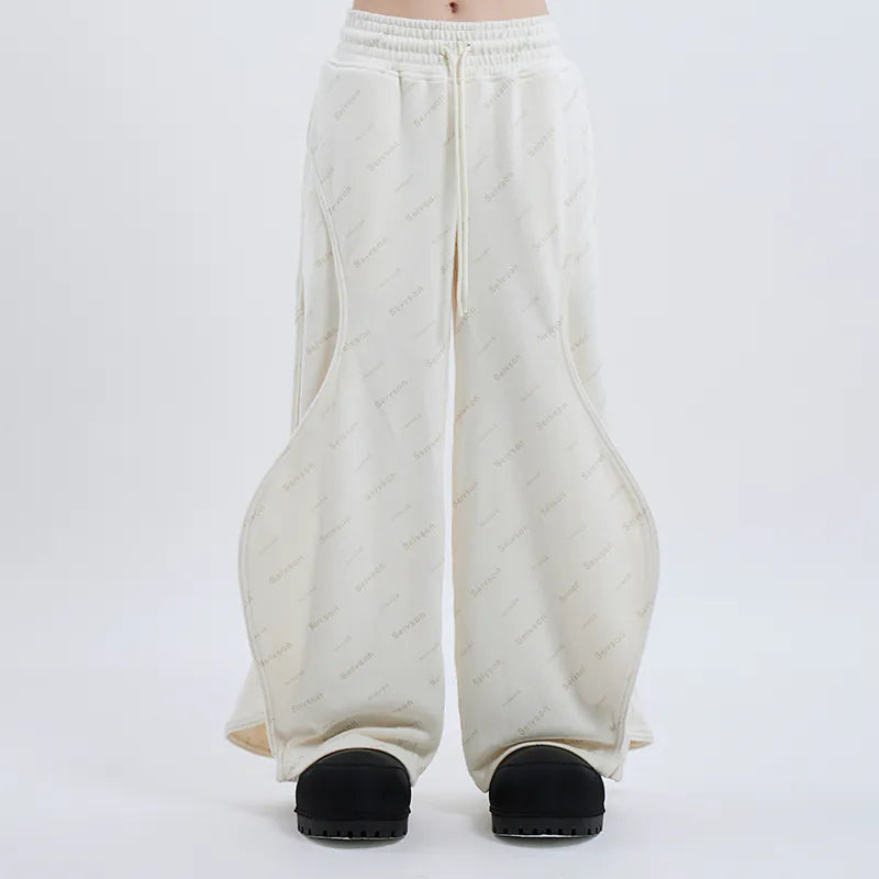 【Seivson  FUTURE CYBER SPORTSWEAR COLLECTION 】 PANTS  -WHITE