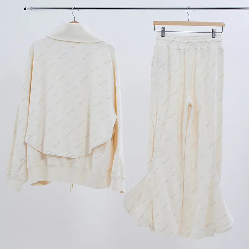 【Seivson  FUTURE CYBER SPORTSWEAR COLLECTION 】 PANTS  -WHITE