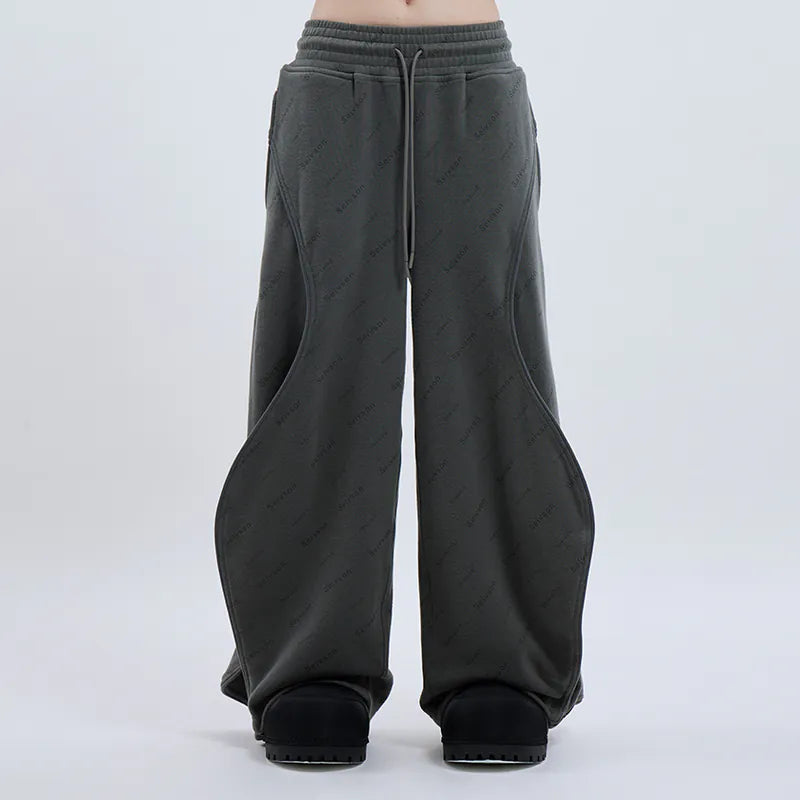 【Seivson  FUTURE CYBER SPORTSWEAR COLLECTION 】 PANTS  -GREY