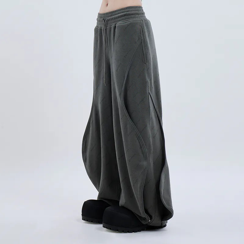 【Seivson  FUTURE CYBER SPORTSWEAR COLLECTION 】 PANTS  -GREY