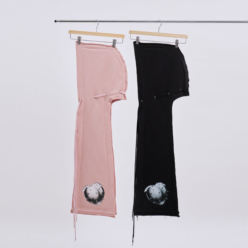 【 Seivson X 三上悠亜 SCREW PEACH COLLECTION 】SCREW PEACH COLLECTION SCARF - BLACK