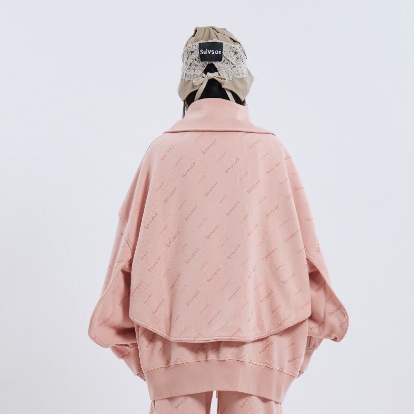 【Seivson  FUTURE CYBER SPORTSWEAR COLLECTION 】COAT - PINK