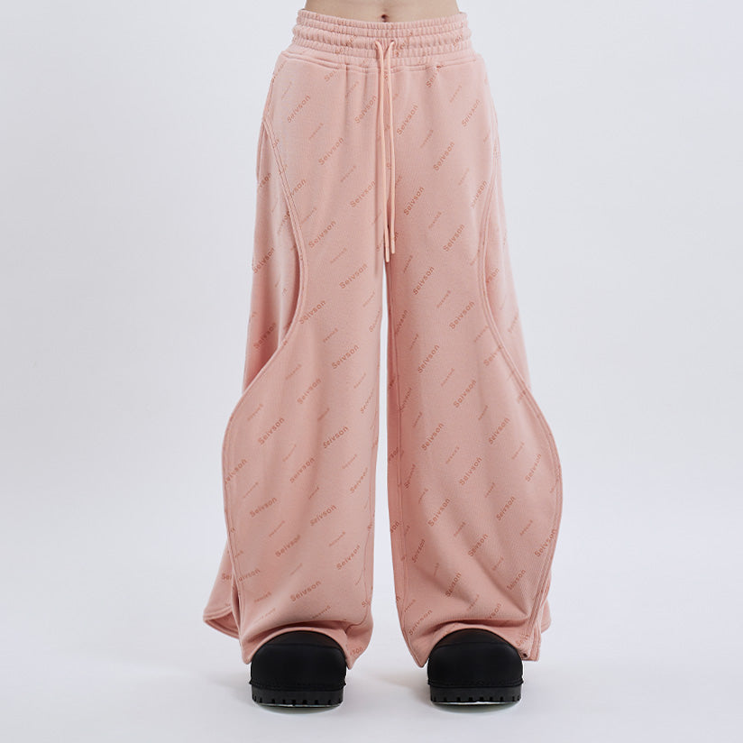 【Seivson  FUTURE CYBER SPORTSWEAR COLLECTION 】 PANTS  -PINK